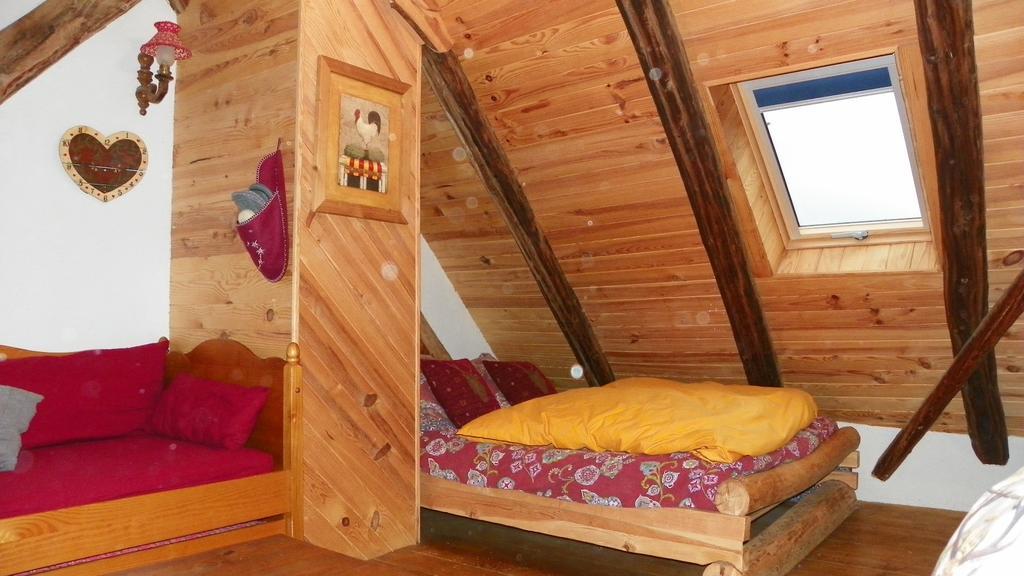 Gite Du Bois De L'Ours Orcières Szoba fotó